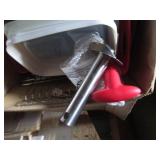 3-box lot of kitchen pans, food sto...