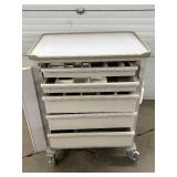 Herman Miller Milcare Multi-Drawer Storage Workstation Mobile Cart – Durable Build with Modular Components – Smooth-Rolling Design for Easy Mobility – Great for Office, Lab, or Healthcare Use �