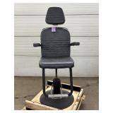 WOW MSRP $3000 Reliance 3000 Manual Hydraulic Hi Low Full Recline Exam ENT Ophthalmic Chair Ink Bed - Black - Great Condition! Floor Cart Not Included!