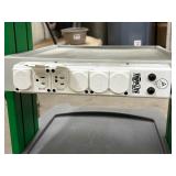 MSRP $2200 Megadyne Mobile Monitor Standing Desk Supply Storage Equipment Cart With Power Supply - In Great Condition!