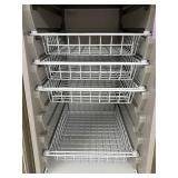 Innerspace Multi-Rack Emergency Supply Cart – Wire Baskets for Flexible Storage – Durable Build Ideal for Medical, Lab, or Facility Use – Smooth Mobility & Efficient Organization! - Good Con