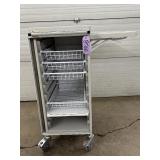 Innerspace Multi-Rack Emergency Supply Cart – Wire Baskets for Flexible Storage – Durable Build Ideal for Medical, Lab, or Facility Use – Smooth Mobility & Efficient Organization! - Good Con
