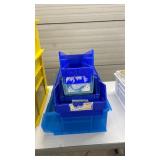 Lot of Various Akro Storage Trays, Boxes & Bins Plus Organizer – Some Stackable – Perfect for Organizing Medical Cart Drawers, Tools, or Miscellaneous Supplies – Versatile Storage Solution f