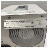 Olympus CLK-4 Fiberoptic Halogen Light Source – Compact, Lightweight Design – Delivers Intense, Reliable Halogen Light for Enhanced Visibility - Good Working Condition!