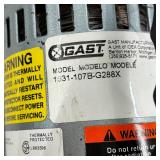 MSRP $1000 Gast 1531-107B-G288X Oil-Less Rotary Vane Air Pump w/ Footswitch, Compact & Quiet w/ Pulse-Free Airflow, Delivers Clean, Consistent Air, Great for Medical, Dental, or Lab Settings – R