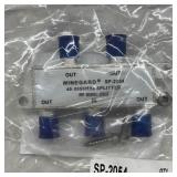 Lot of 50 NEW In Package WINEGARD® 4-Way SP-2054 RF Shielded Splitters – 40-2050MHz –Reliable Signal Distribution for TV, Satellite, Internet & More – Clean, Consistent Performance in Every