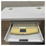 Power Hi Low Desk Table With Monitor & Drawer