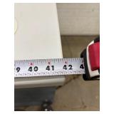 Power Hi Low Desk Table With Monitor & Drawer