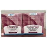 MSRP $300 = 2 Cases (96 Clothes Per Case) NEW Sage Single-Use Non-Sterile Rinse-Free Alcohol-Free 2% Chlorhexidine Gluconate Cloth Patient Preoperative Skin Preparation – Perfect for Pre-Surgery Cle