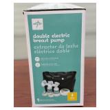 MSRP $200 NEW In Box Medline Lightweight Portable Double Electric Breast Pump – Compact, Quiet, and Efficient – Features 9 Suction Levels and 4 Modes to Simulate Natural Nursing Rhythm – Include