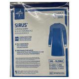 Lot of 10 NEW In Package Medline DYNJP2212SL Sirus Poly-Reinforced Level 4 AAMI P870 Surgical Gowns - 3XL - Great For Painting Projects Too!