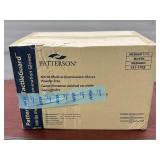 MSRP $500 = 1 Case (2000 each) NEW Patterson 131-1703 TactileGuard Nitrile Powder-Free Medical Examination Gloves - Size Medium