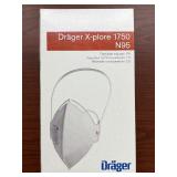 MSRP $450 = 1 Case (360 each) NEW Drager 3951330 X-Plore 1750 N95 Particulate Respirator Face Masks - The Mask That Gives You Room To Breathe -Thanks to the efficient CoolSAFE material!