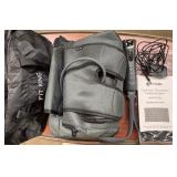 Fit King FT-012A Leg & Foot Circulation Therapy System with Carry Bag and Manual – Relieves Fatigue, Swelling & Improves Circulation – 3 Modes & 3 Intensity Levels – Includes Carry B