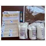 MSRP $400 = 10 Packages NEW UCLA Health Shower Cards with 3 Step Chlorhexidine Solutions – Perfect for pre-surgical and hygiene routines – Convenient and easy to use – Designed for maximum clean