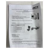 NEW In Box GCX PH-0062-09C M Series 8" Mounting Kit – Compatible with Philips IntelliVue MP2/X2 Horizontal Rails (10mm x 25mm) – Includes M Series Arm & Power Supply Bracket – Ideal for Secu