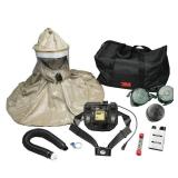 WOW! MSRP $2,500 3M Breathe Easy PAPR System w/ Versaflo Rechargeable Battery, CBRN-Certified Respirator, Full Hood, No Fit Test Needed Lightweight, Comfortable, Easy to Use W/3M Duffle for Quick Acce