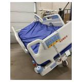 MSRP $28,000 Linet Multicare ICU Hospital Bed - Tilt Assist, 500lb Cap., Zone Exit Alarm, Scale, Chair Position, Foot Lift & Extension, Patient Hand Control, Ergozone Mattress - Works Excellent!