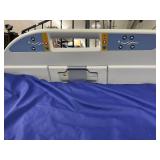 MSRP $28,000 Linet Multicare ICU Hospital Bed - Tilt Assist, 500lb Cap., Zone Exit Alarm, Scale, Chair Position, Foot Lift & Extension, Patient Hand Control, Ergozone Mattress - Works Excellent!