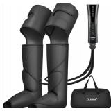 Fit King FT-012A Leg & Foot Circulation Therapy System with Carry Bag and Manual – Relieves Fatigue, Swelling & Improves Circulation – 3 Modes & 3 Intensity Levels – Includes Carry B