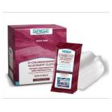 MSRP $300 = 2 Cases (96 Clothes Per Case) NEW Sage Single-Use Non-Sterile Rinse-Free Alcohol-Free 2% Chlorhexidine Gluconate Cloth Patient Preoperative Skin Preparation – Perfect for Pre-Surgery Cle