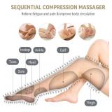 Fit King FT-012A Leg & Foot Circulation Therapy System with Carry Bag and Manual – Relieves Fatigue, Swelling & Improves Circulation – 3 Modes & 3 Intensity Levels – Includes Carry B