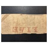 State Bank of South Carolina $5 Dollar Bill