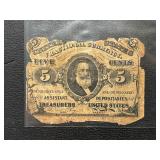 5 Cent Fractional Currency
