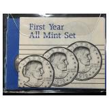 1979 Susan B. Anthony Dollar Set