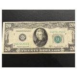 1950 C Green Seal $20 Dollar Federal Reserve Note