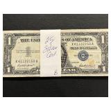 25 $1 Dollar Silver Certificates