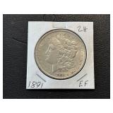 1891 Morgan Dollar