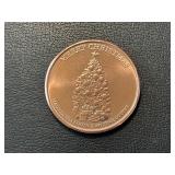1 Ounce .999 Fine Copper Round