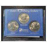 1979 Susan B. Anthony Dollar Set