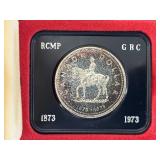 1973 Canada Silver Dollar RCMP