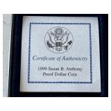 1999-P Susan B. Anthony Proof