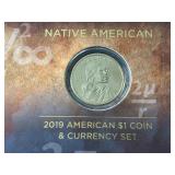 2019 Dollar Coin and Currency Set