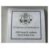 1999-P Susan B. Anthony Proof