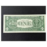 1957 A Blue Seal $1 Dollar Silver Certificate Uncirculated