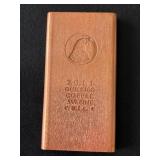 1 Kilo .999 Fine Copper Bar