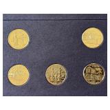 Gold Plated State Quarters