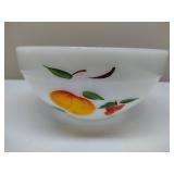 Fire King Gay Fad Fruit Mixing Bowl