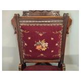 Antique English Victorian Wood Chair