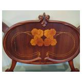 Antique Mahogany Settee