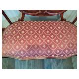 Antique Mahogany Settee