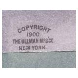 "Girl with Harp" in Antique Frame