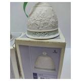 LLADRO Set of Three Porcelain Bells