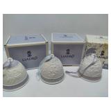 LLADRO Set of Three Porcelain Bells