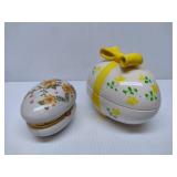 LEFTON Trinket Box & Smaller Vintage Box