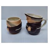 GOEBEL Friar Tuck Mini Creamer & Toothpick Holder